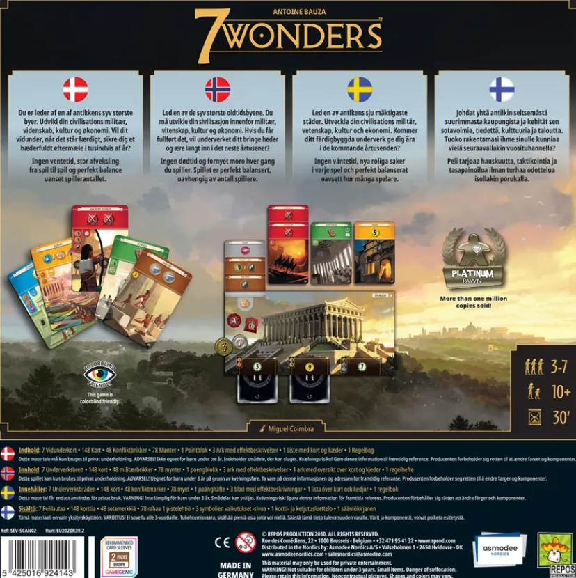7 wonders>Spil Sale