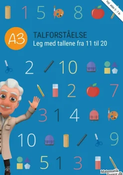A3 - Talforståelse, Leg med tallene fra 11 til 20 (kolli 6)> New