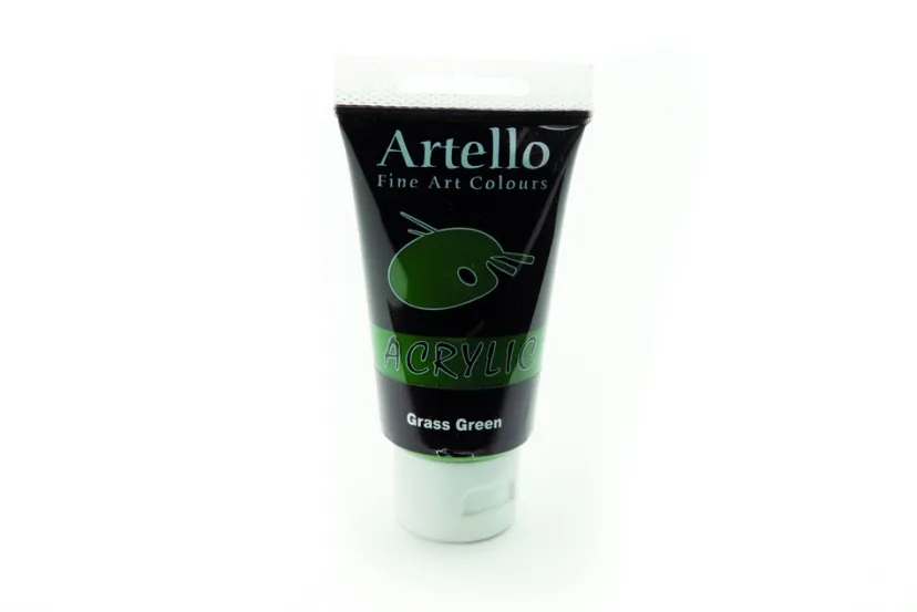 Akrylmaling Artello græsgrøn 75ml> Discount