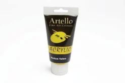 Akrylmaling Artello gul mid 75ml> New