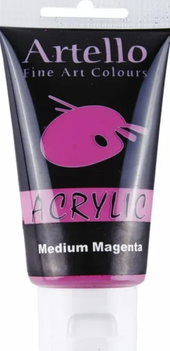 Akrylmaling Artello magenta medium 75ml> Best