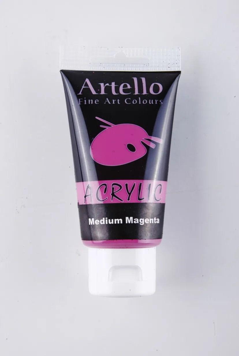 Akrylmaling Artello magenta medium 75ml> Best