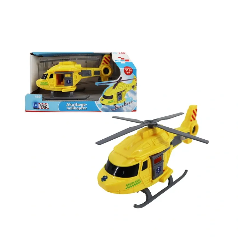 Akutlægehelikopter med lys og lyd> Sale