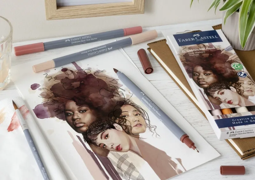 Akvarel Goldfaber Dual Portrait>Faber-Castell Discount