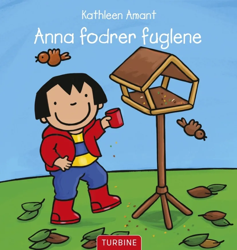 Anna fodrer fuglene> Online