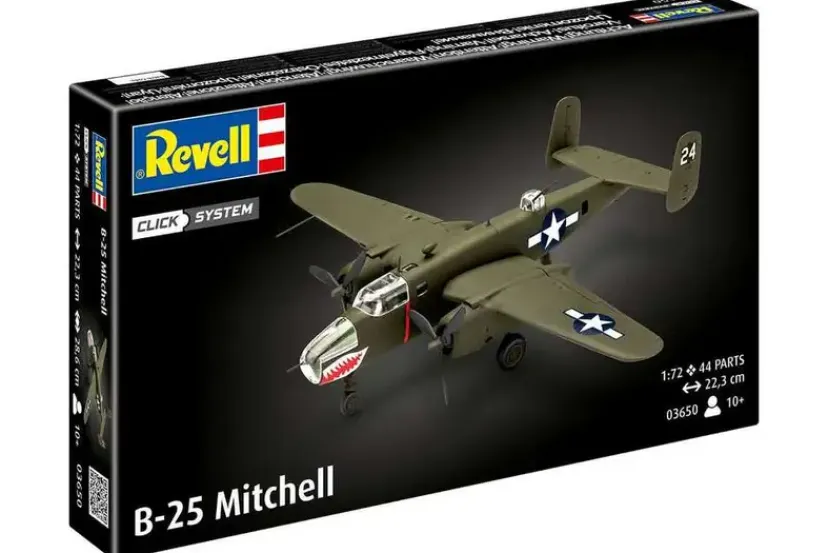B-25 Mitchell 1:72 click system>Revell Best