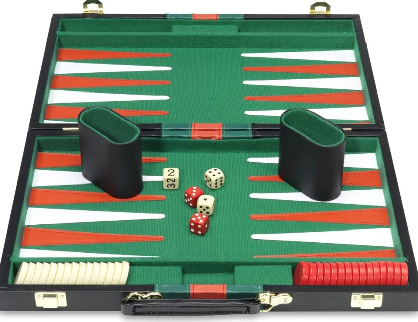 Backgammon kuffert>Spil New