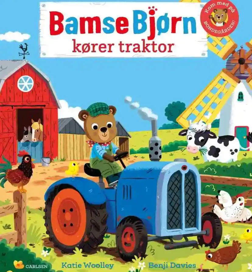 Bamse Bjørn kører traktor> Best