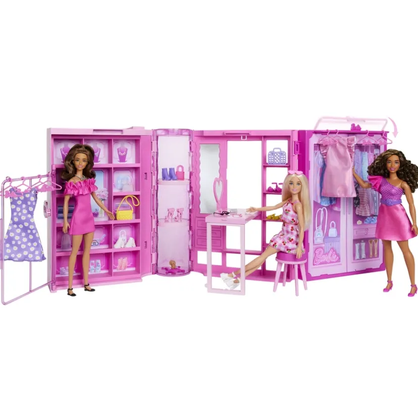 Fashion Fun Dream Closet med dukke>Barbie Hot