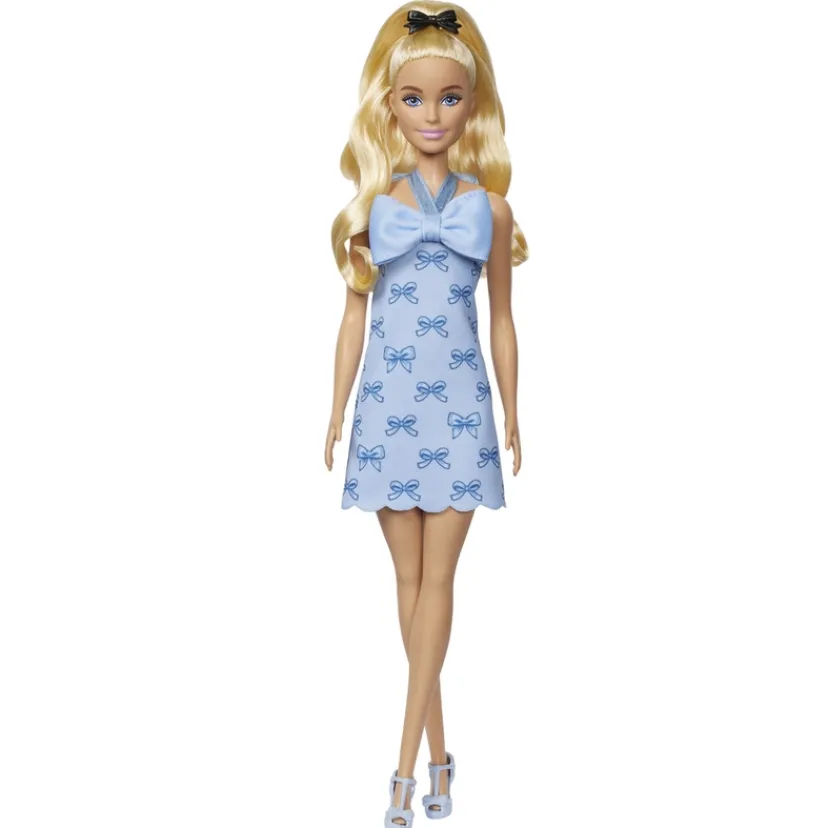 Fashionista Dukke Blå Sløjfer>Barbie Clearance
