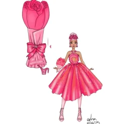 Flower Reveal rød rose>Barbie Outlet