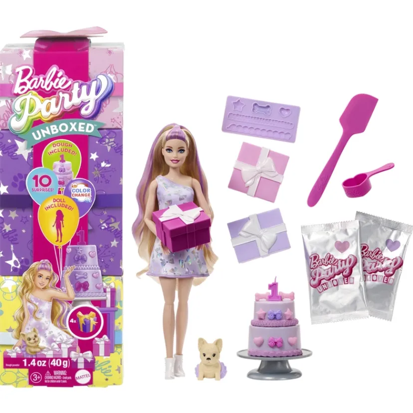 Party Unboxed Blond Dukke>Barbie