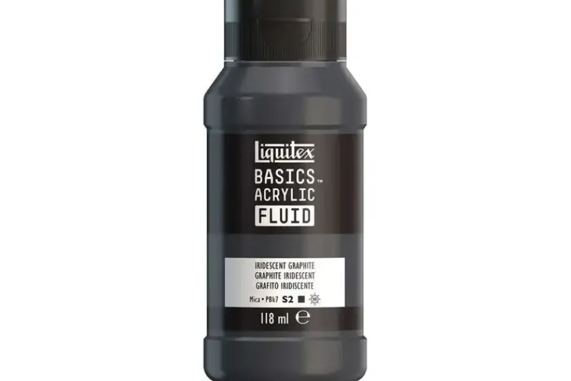 Basics fluid 118m iridescent graphite row 0>LIQUITEX Clearance