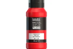 Basics fluid 118ml fluorescent red row 983>LIQUITEX Best