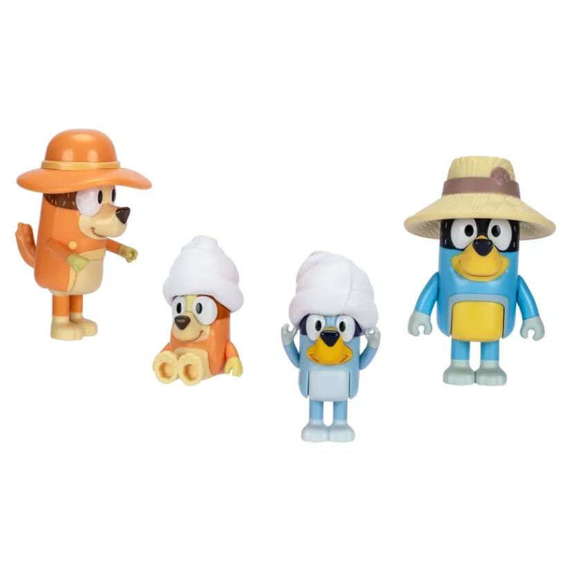 Holiday Figure 4-pak Familetur>Bluey