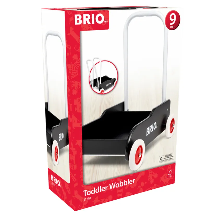 31351 Lære-gå-vogn, sort>Brio Clearance