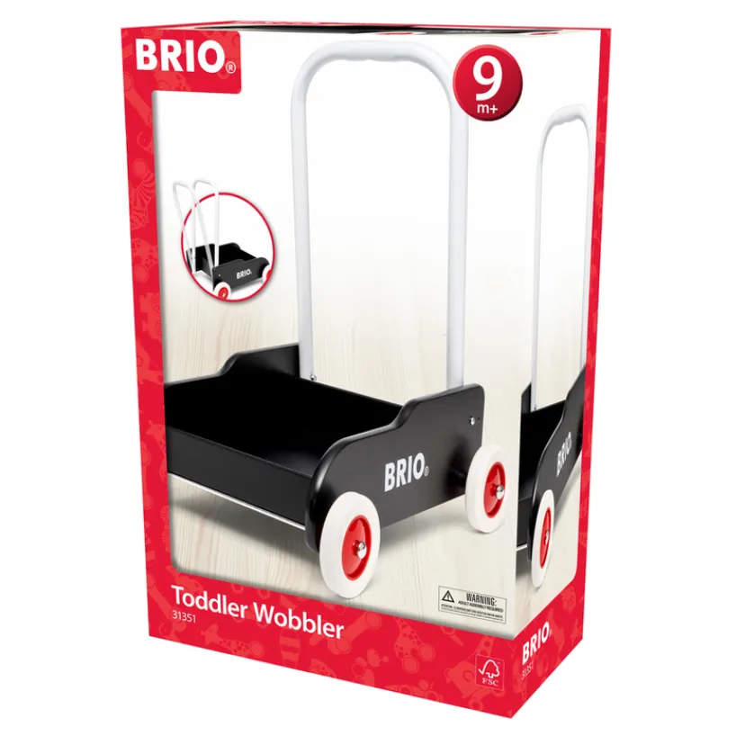 31351 Lære-gå-vogn, sort>Brio Clearance
