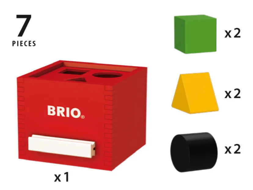 30148 Putteboks, rød>Brio Outlet
