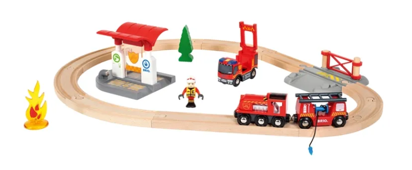 33815 Togsæt med brandmandstema>Brio New