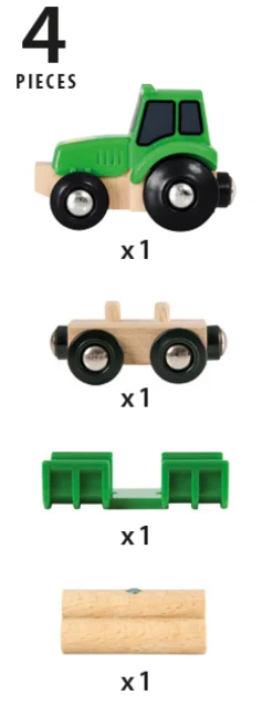 33799 Traktor m/vogn og tømmer>Brio Sale