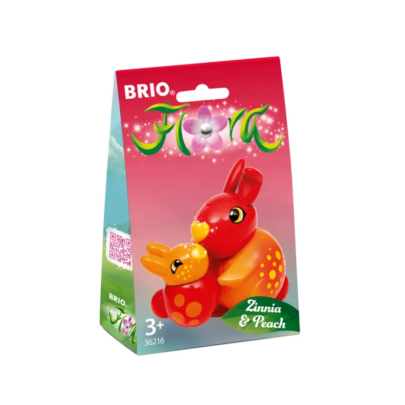 Flora 36216 Zinnia & Peach>Brio Discount