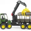 John Deere 1210E 4-akslet skovvogn>Bruder Outlet