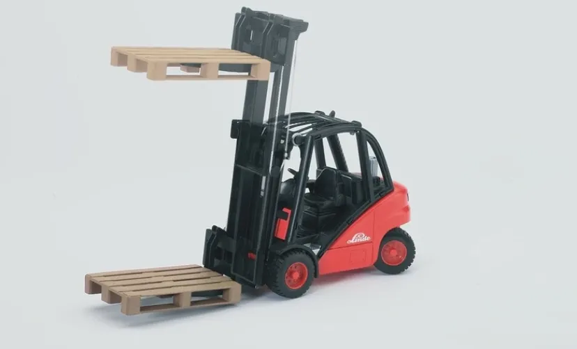 Linde H30D gaffeltruck med 2 paller>Bruder Clearance