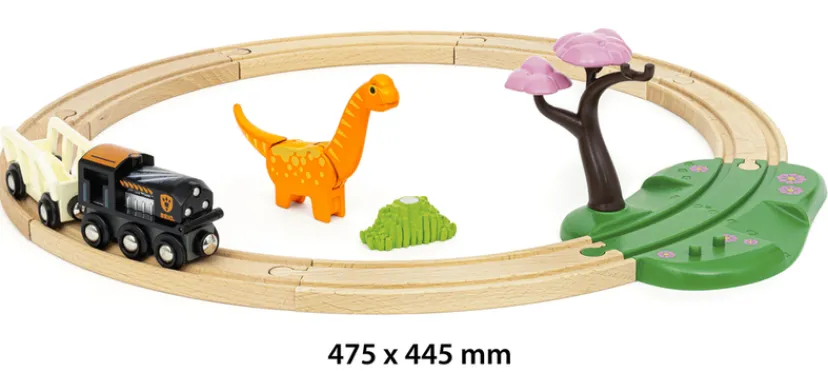 Cirkelsæt med dinosaur>Brio Online
