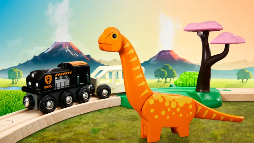 Cirkelsæt med dinosaur>Brio Online