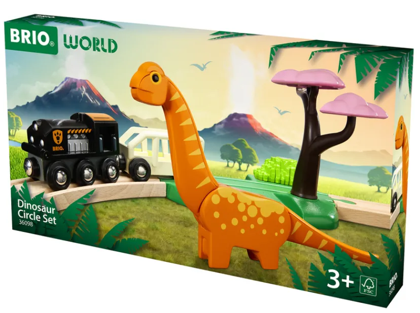 Cirkelsæt med dinosaur>Brio Online