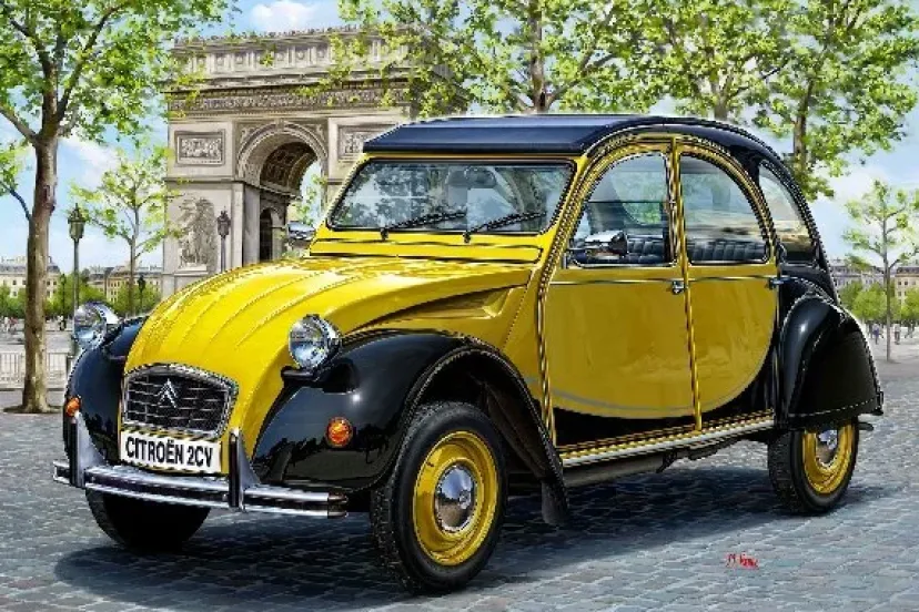 Citroen 2CV Charleston>REVELL Best