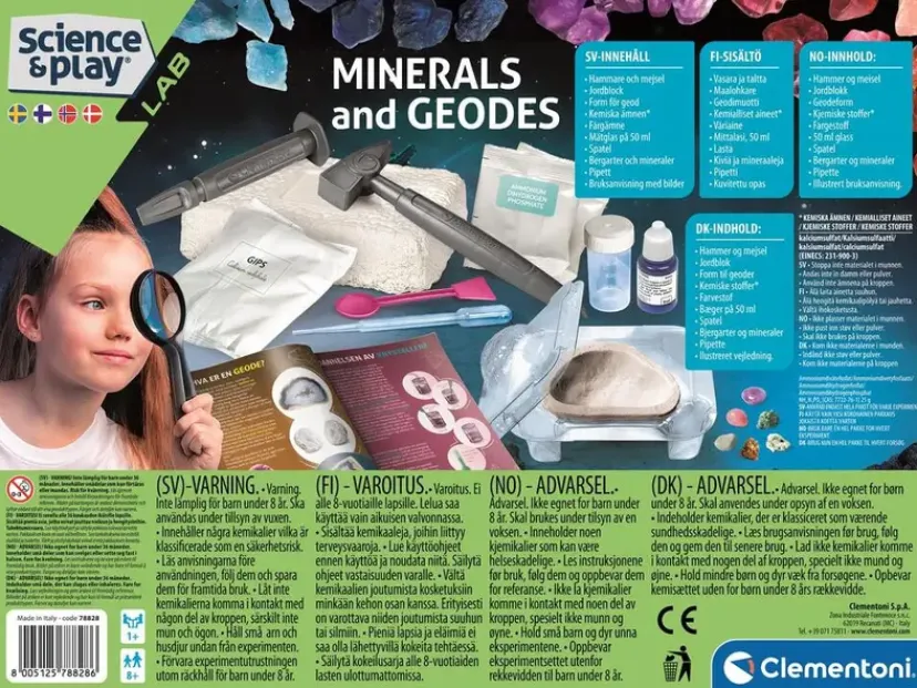 Clementoni Mineraler og Geoder> Discount