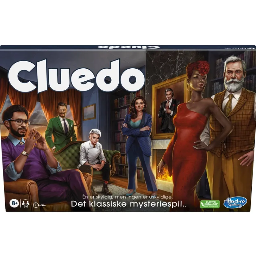 Cluedo Classic Refresh>Hasbro Gaming New