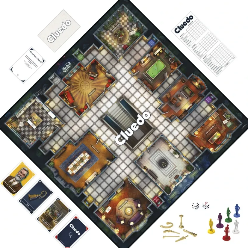 Cluedo Classic Refresh>Hasbro Gaming New