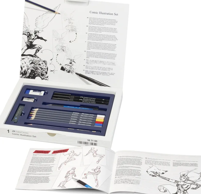 Comic illustration set>Faber-Castell Outlet