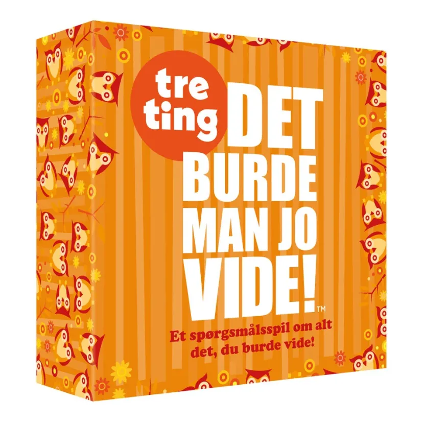 Det burde man jo vide tre ting>Spil Outlet
