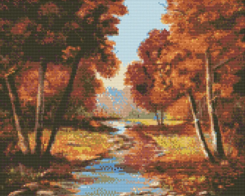 Diamond art skov/BÆK 40 x 50 cm> Discount