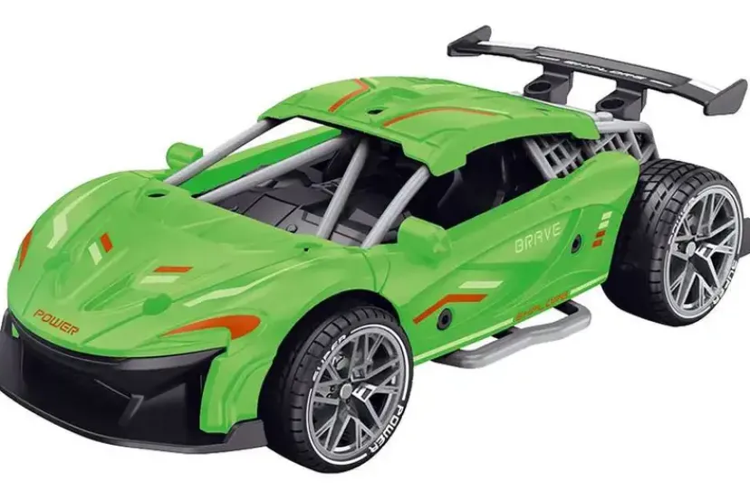 Die-Cast pull-back bil grøn> Clearance