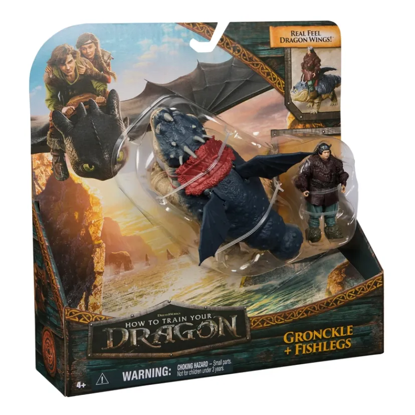 Dragons Movie Viking og Deluxe Drage ass.>