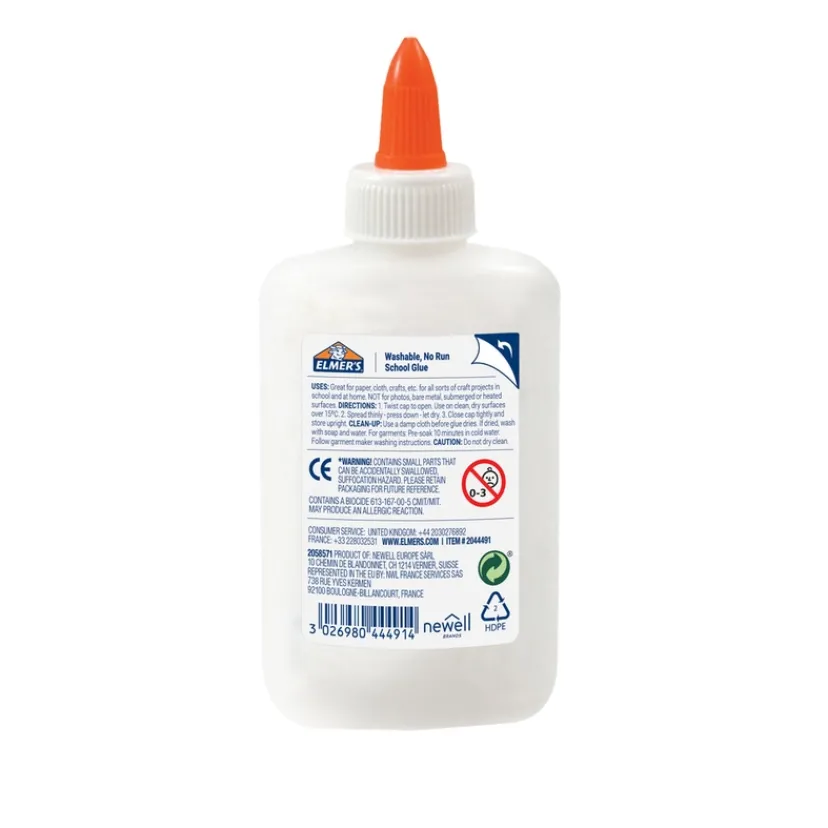 Elmers hvid lim 118 ml>Elmer's New