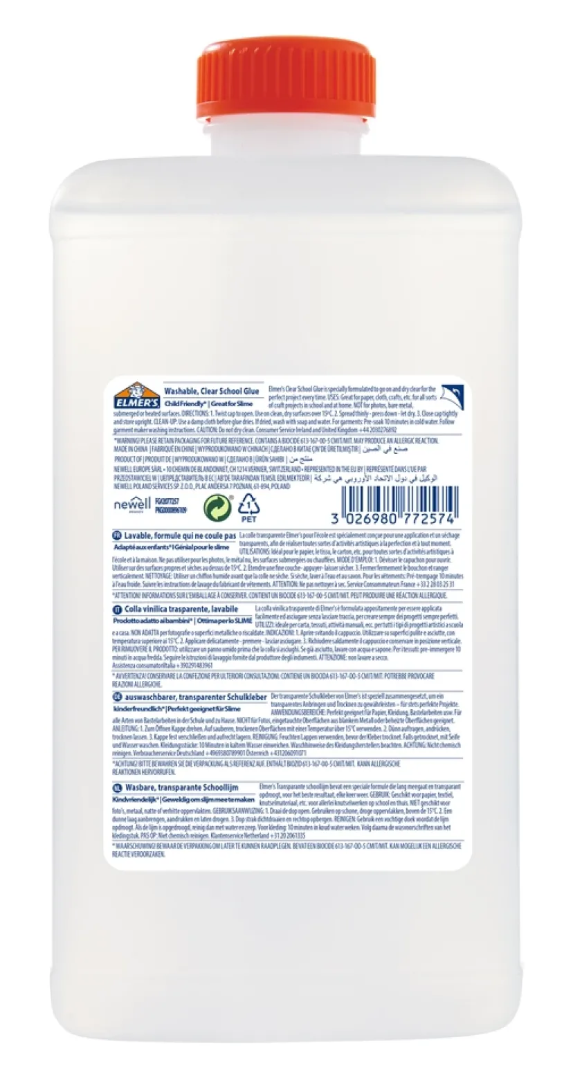 Elmers klar lim 946 ml>Elmer's Discount