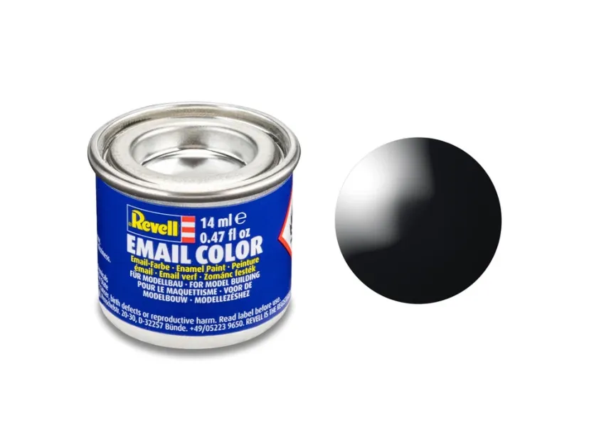 Enamel 14 ml. black, gloss>REVELL New