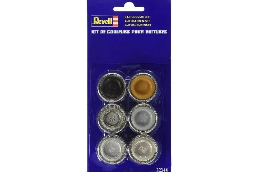 Enamel Car colour set 6x14ml>Revell Clearance