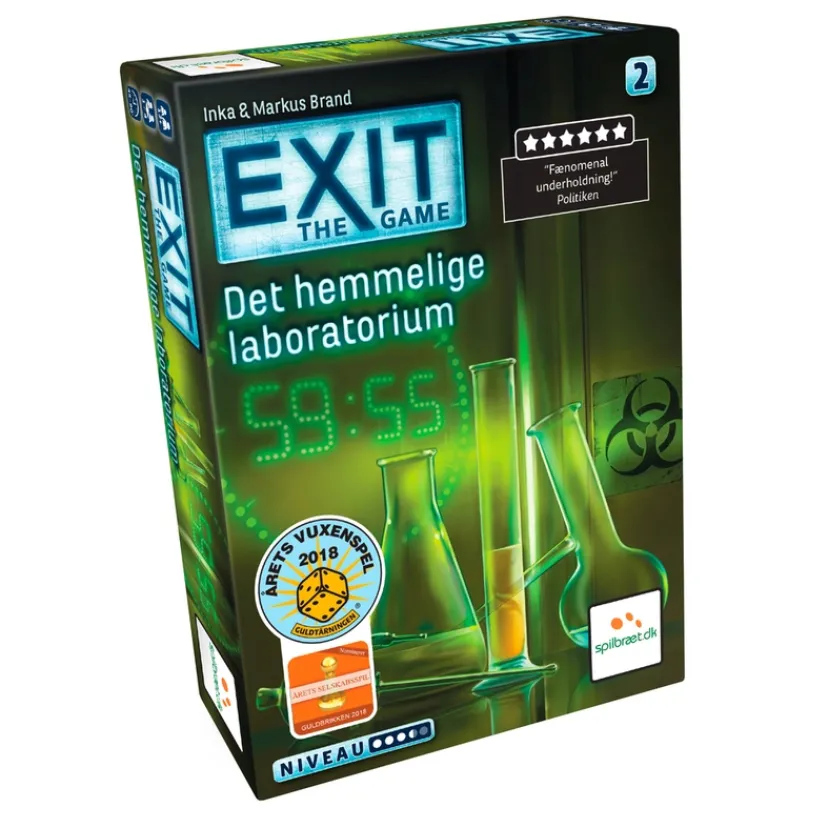 Exit det hemmelige laboratorium>Exit the game Discount