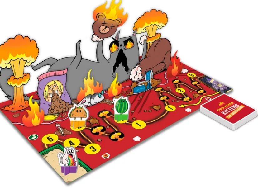 Exploding Kittens The Board Game Nordic>Spil Discount