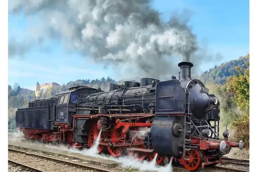 Express Locomotive BR 18 505 w/tender 2'3'T38 1:87>Revell Clearance