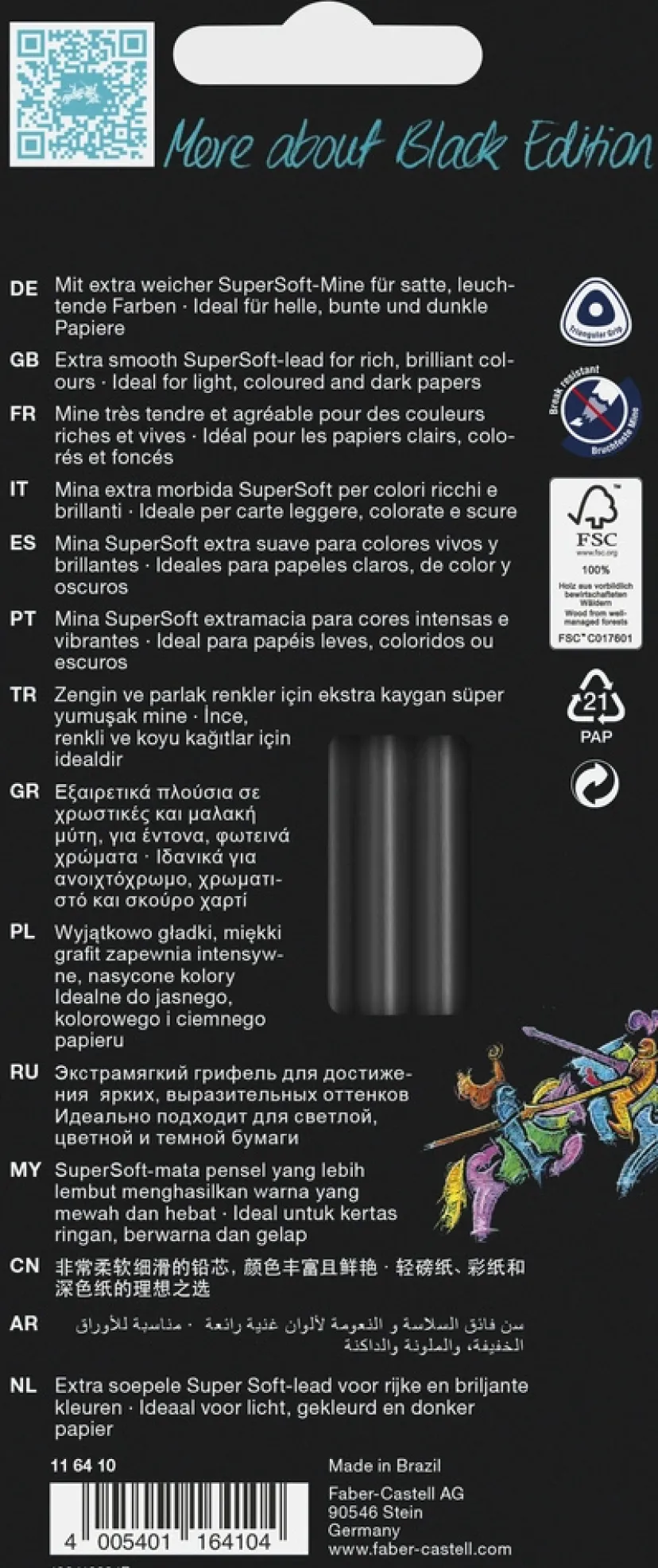 Farveblyant black edition>Faber-Castell