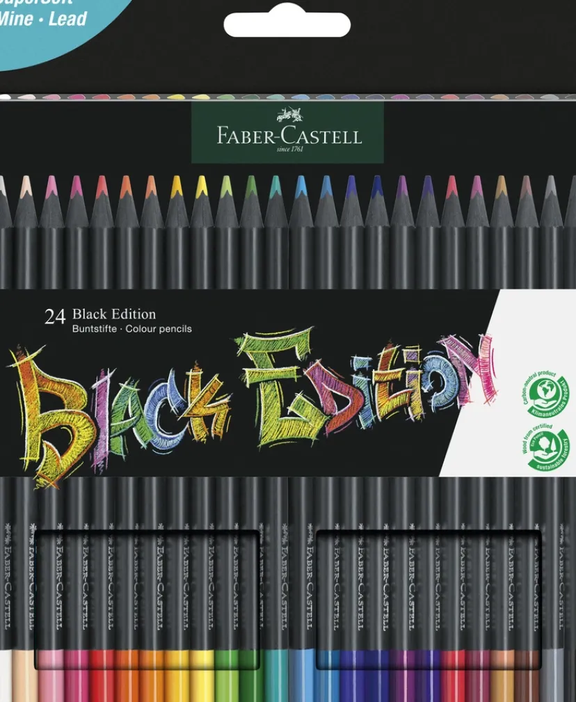 Farveblyant black edition>Faber-Castell