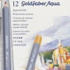 Farveblyant Goldfaber Akvarel tinæske 12 ass>Faber-Castell Sale
