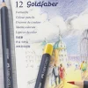 Farveblyant goldFaber tin 12 ass>Faber-Castell Hot